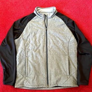 Johnnie-O Medium Jacket!! Great Condition!! Black/Grey!